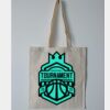 Budget Calico Tote Bag Thumbnail
