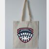 Budget Calico Tote Bag Thumbnail