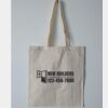 Budget Calico Tote Bag Thumbnail