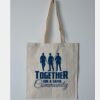 Budget Calico Tote Bag Thumbnail