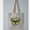 Budget Calico Tote Bag Thumbnail