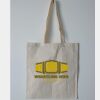 Budget Calico Tote Bag Thumbnail