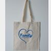 Budget Calico Tote Bag Thumbnail