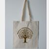 Budget Calico Tote Bag Thumbnail