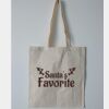 Budget Calico Tote Bag Thumbnail