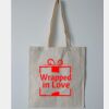 Budget Calico Tote Bag Thumbnail