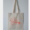 Budget Calico Tote Bag Thumbnail