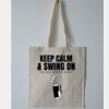 Budget Calico Tote Bag Thumbnail