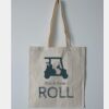 Budget Calico Tote Bag Thumbnail