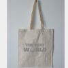 Budget Calico Tote Bag Thumbnail