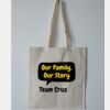 Budget Calico Tote Bag Thumbnail
