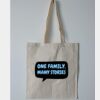 Budget Calico Tote Bag Thumbnail