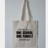 Budget Calico Tote Bag Thumbnail