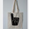 Budget Calico Tote Bag Thumbnail