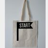 Budget Calico Tote Bag Thumbnail
