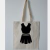 Budget Calico Tote Bag Thumbnail