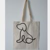 Budget Calico Tote Bag Thumbnail
