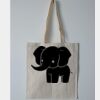 Budget Calico Tote Bag Thumbnail