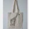 Budget Calico Tote Bag Thumbnail