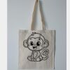 Budget Calico Tote Bag Thumbnail