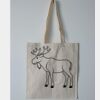 Budget Calico Tote Bag Thumbnail
