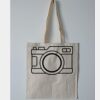 Budget Calico Tote Bag Thumbnail