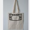 Budget Calico Tote Bag Thumbnail