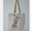 Budget Calico Tote Bag Thumbnail