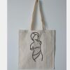 Budget Calico Tote Bag Thumbnail