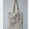 Budget Calico Tote Bag Thumbnail