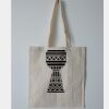 Budget Calico Tote Bag Thumbnail