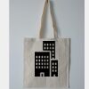 Budget Calico Tote Bag Thumbnail