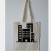 Budget Calico Tote Bag Thumbnail