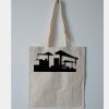 Budget Calico Tote Bag Thumbnail
