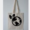 Budget Calico Tote Bag Thumbnail