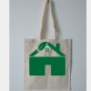 Budget Calico Tote Bag Thumbnail