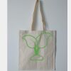 Budget Calico Tote Bag Thumbnail