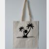 Budget Calico Tote Bag Thumbnail