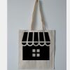 Budget Calico Tote Bag Thumbnail