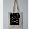 Budget Calico Tote Bag Thumbnail