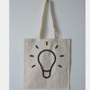 Budget Calico Tote Bag Thumbnail