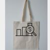 Budget Calico Tote Bag Thumbnail