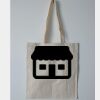 Budget Calico Tote Bag Thumbnail