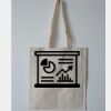 Budget Calico Tote Bag Thumbnail