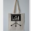 Budget Calico Tote Bag Thumbnail