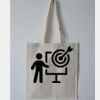 Budget Calico Tote Bag Thumbnail