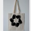 Budget Calico Tote Bag Thumbnail