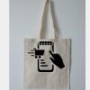 Budget Calico Tote Bag Thumbnail