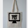 Budget Calico Tote Bag Thumbnail