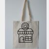 Budget Calico Tote Bag Thumbnail